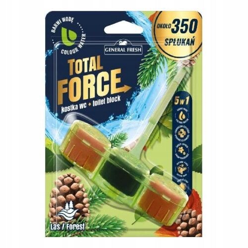 10X General Fresh Total Force Barvící přívěsek na Wc Les 45G