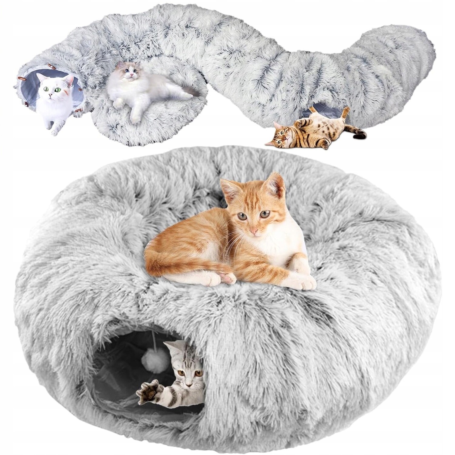 Pelíšek Pro Kočky Hračka Pro Domácí Kočky Se 4 Výstupy