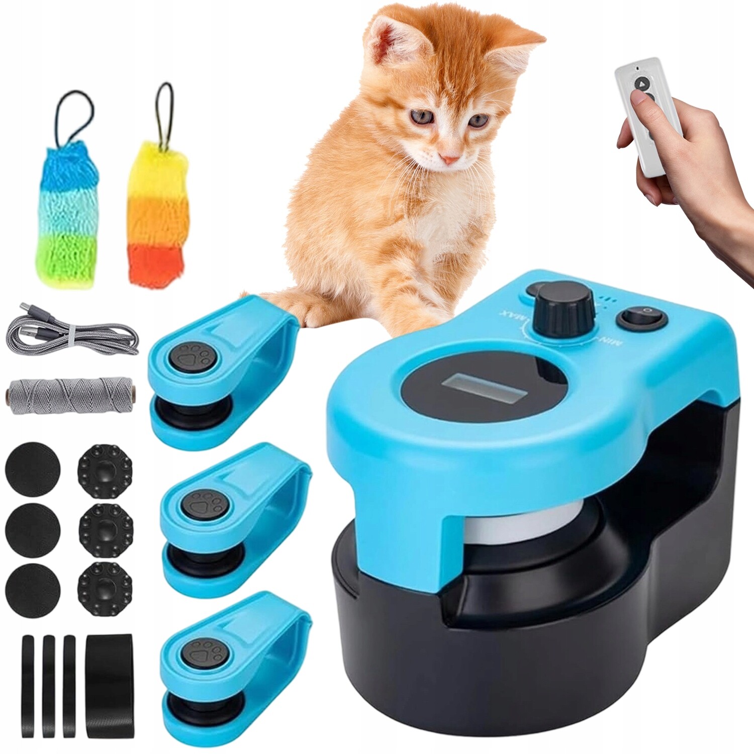 Hračka Pro Kočky Vydávající Zvuky, Dálkově Ovládaná Interaktivní Hra