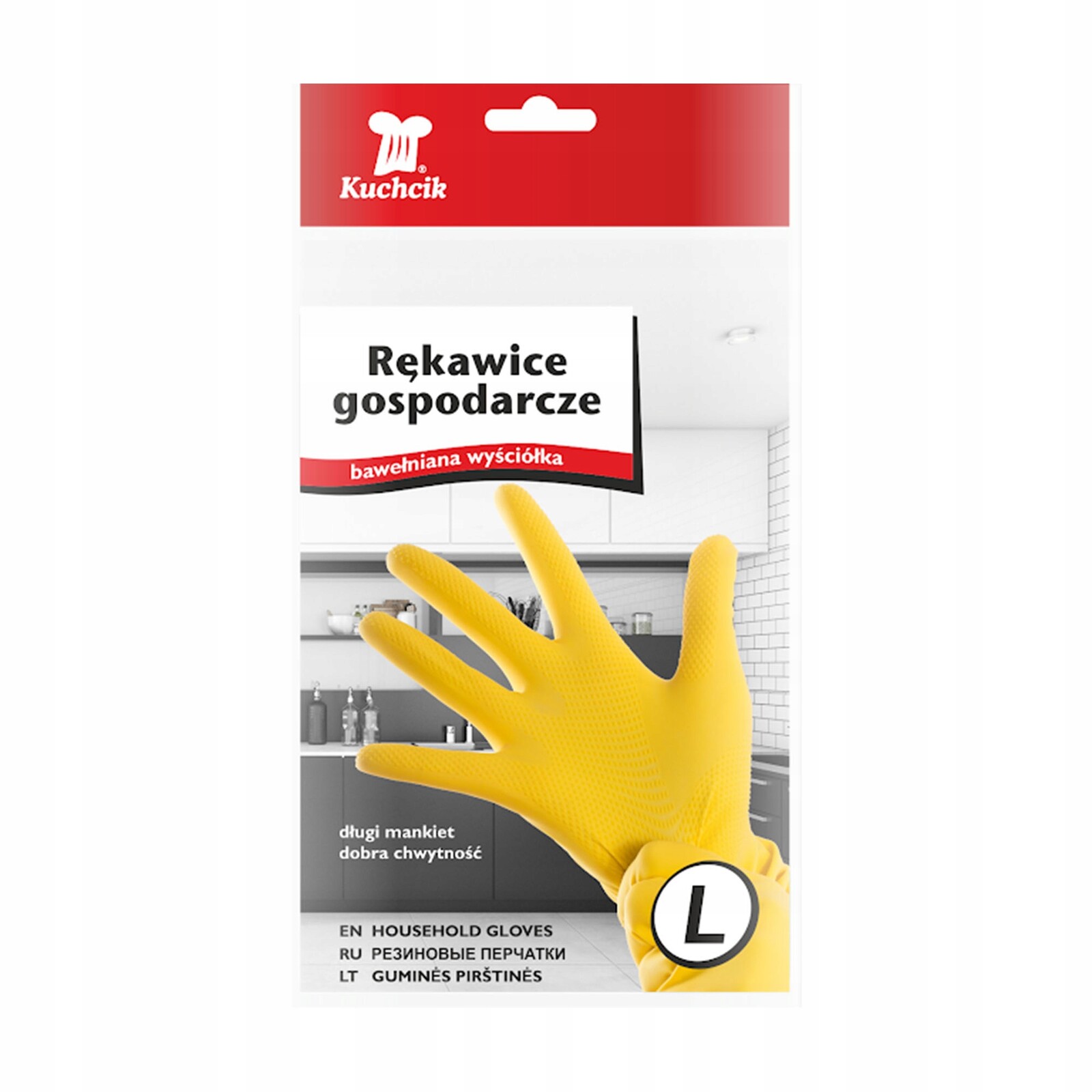 17X Gumové rukavice Vel L Kuchcik