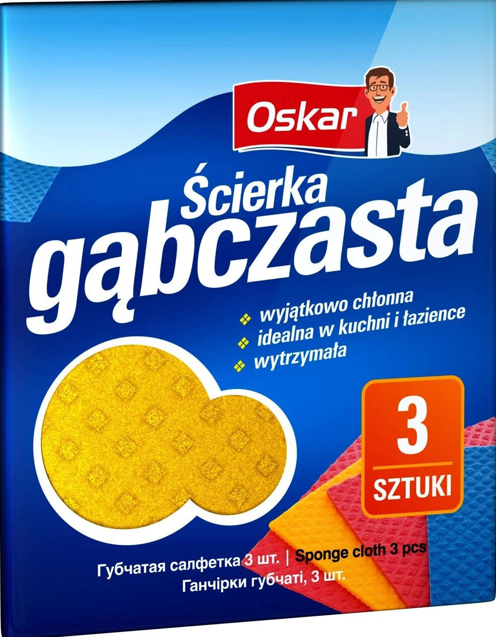 10 x Oskar, Utěrka utěrka, 3 kusy