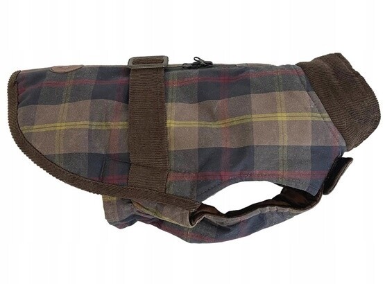 Zolux Kostkovaná bunda pro psa Cheverny R.30 hnědá