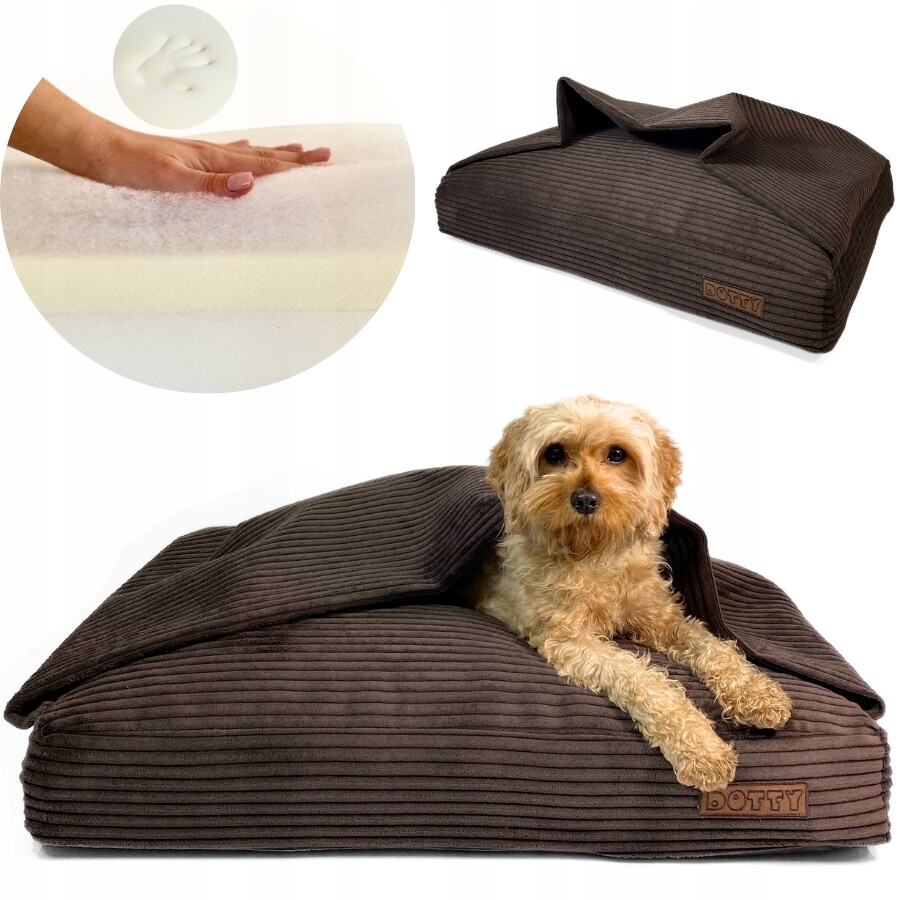 Norka ortopedická pro psa chrtíka pelíšek s krytem potah 55x40