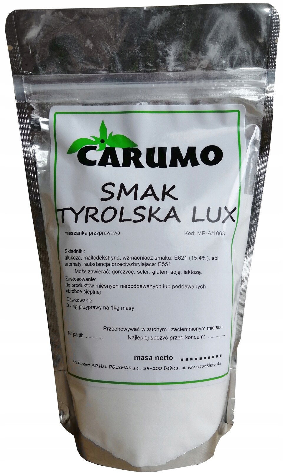 Koření Tyrolská směs 1 kg pro přípravu tyrolského mletí