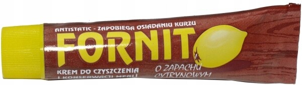 13X Fornit Krém na čištění a údržbu nábytku s citronovou vůní 40M
