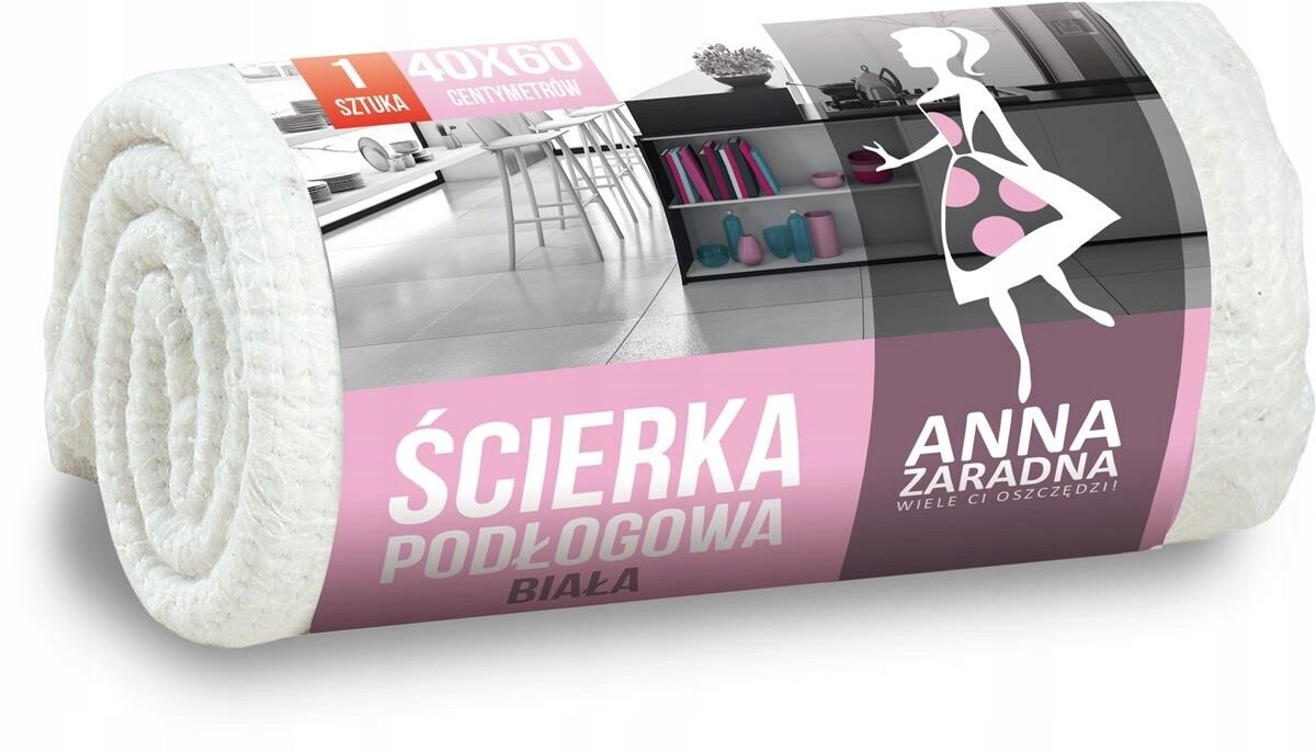 10x Anna Zaradna Utěrka bílá 40x60 cm