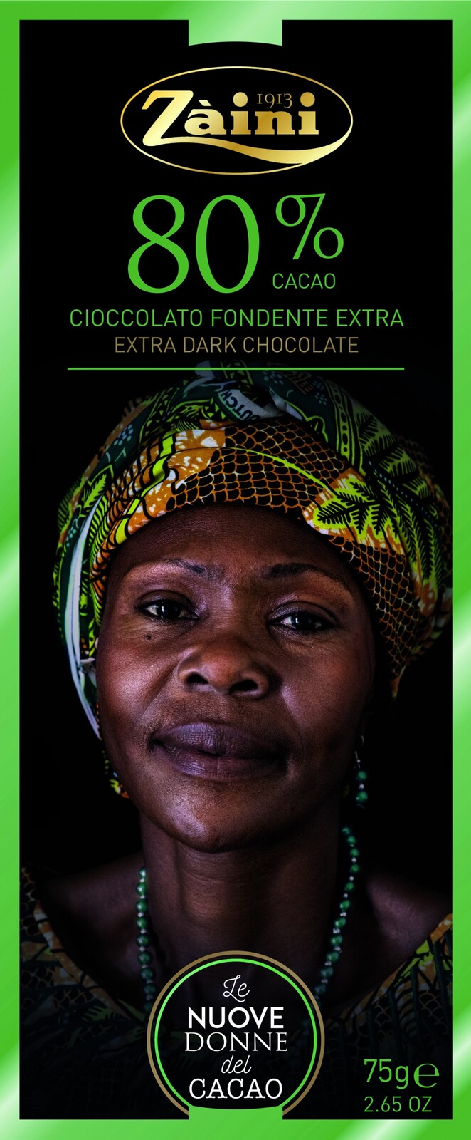 Hořká Čokoláda 80% Kakao Zaini Women Of Cocoa 12 Kusů x 75 g Cena