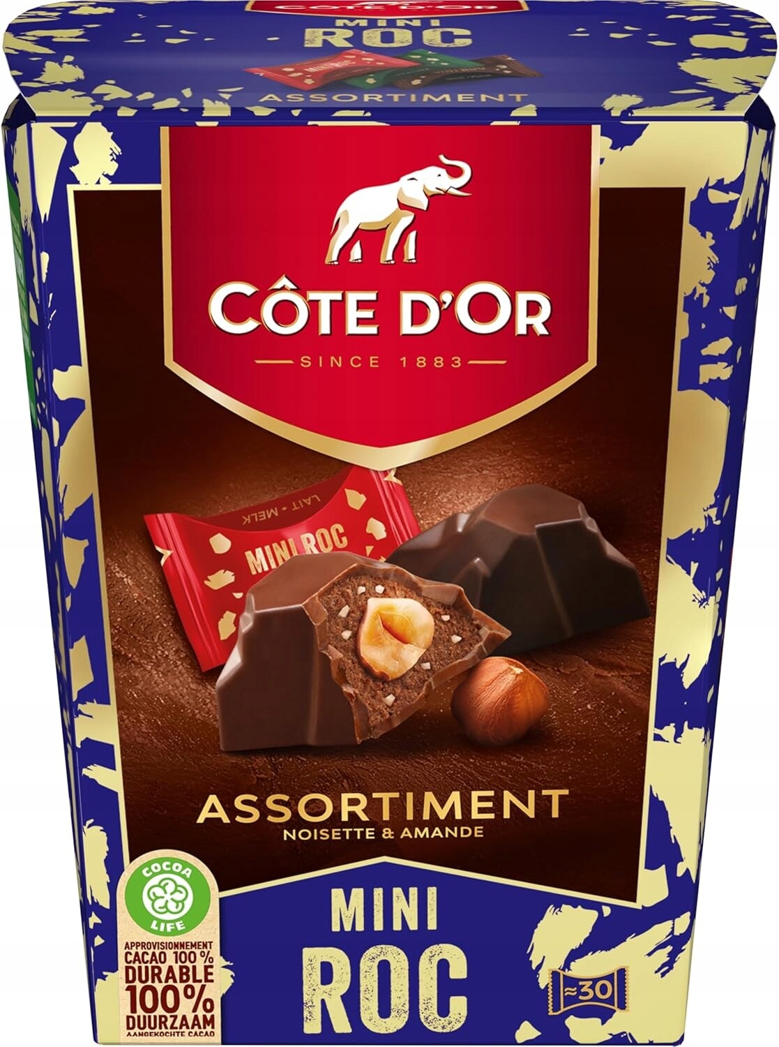 Cote D'or Mini Roc Assortiment Čokoládové Pralinky 279 g