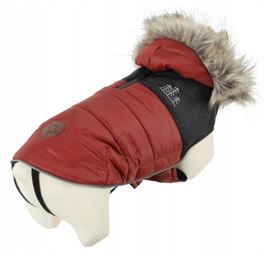 Zolux Péřová bunda pro psa New Mountain R.30 cihlová