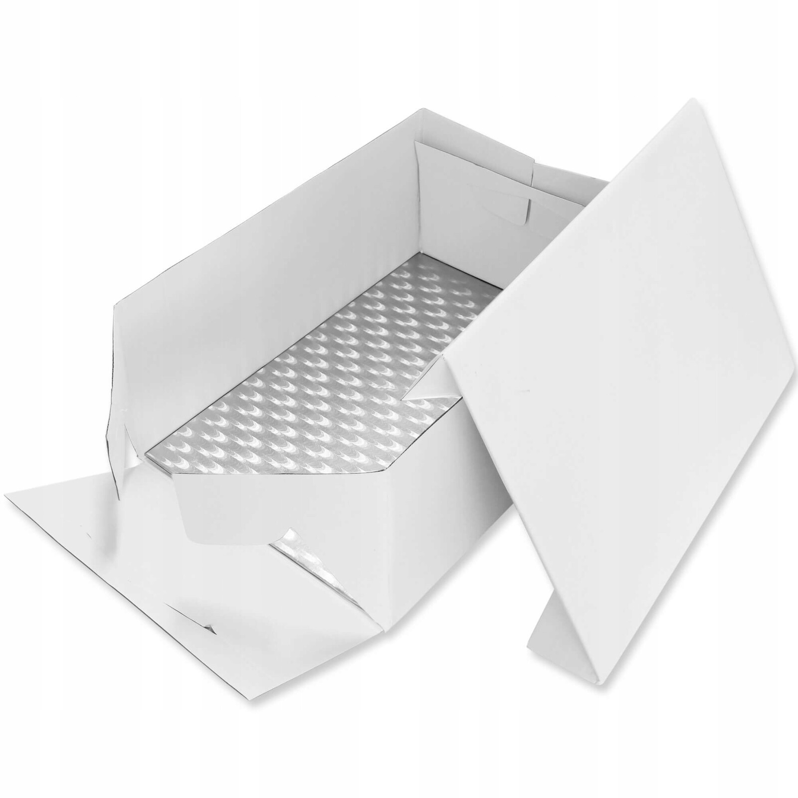 Sada krabička a obdélníkové desky 33x22 cm bílá Pme