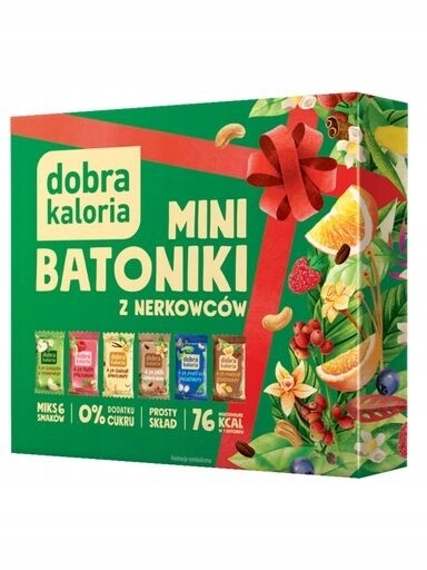 5 x sada Dobra Kaloria Mini Tyčinky Mix 6 příchutí bez cukru Fit Zdravý102 g