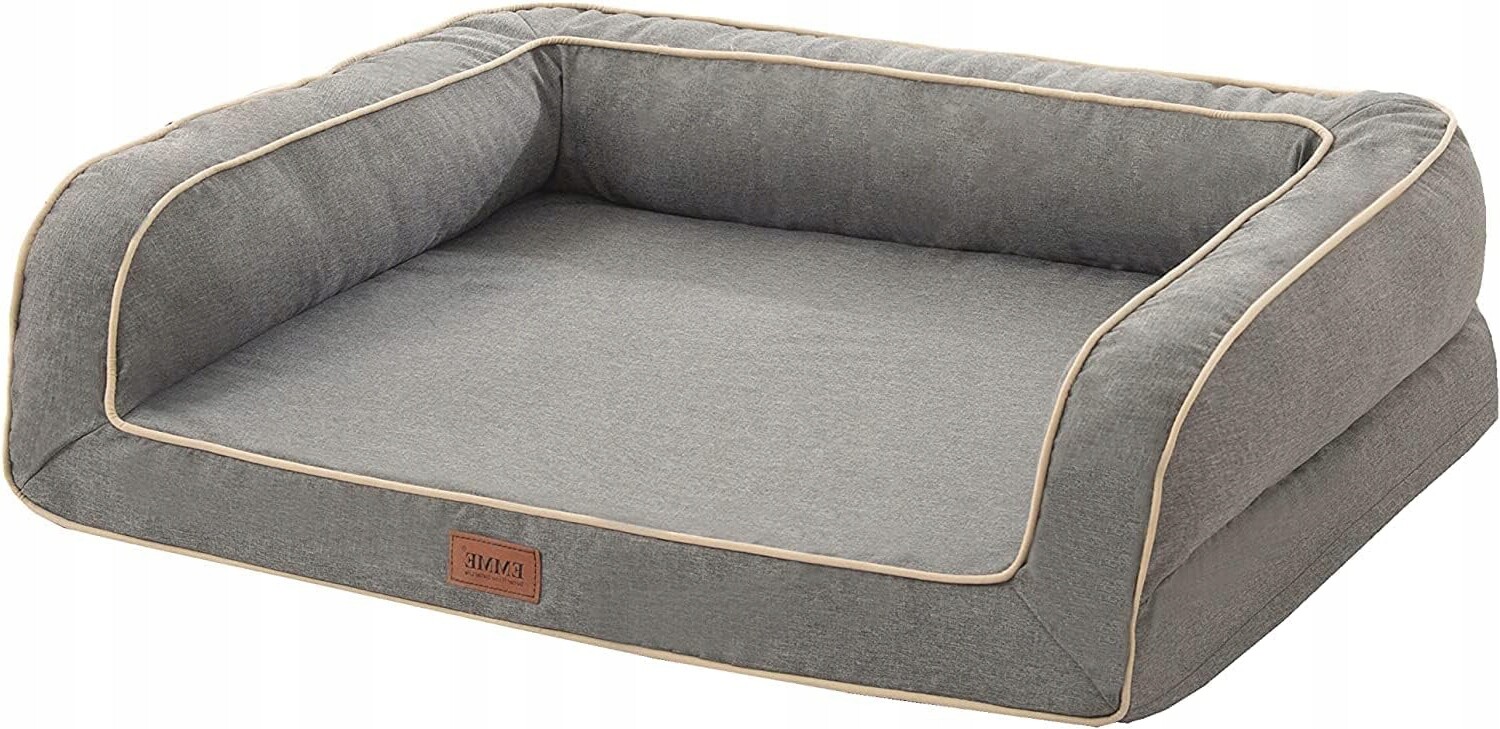 Potah pro psa kočku Emme pelíšek šedé 91,5 x 71 cm silné