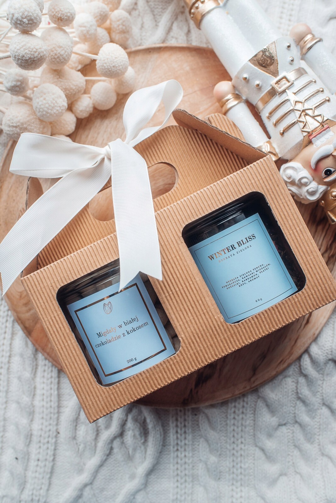 Dárková Sada Vánoční Duet Modrá