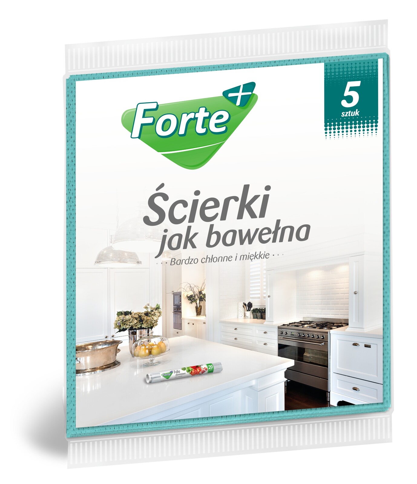 10X Forte+ Utěrky jako bavlna 5 ks