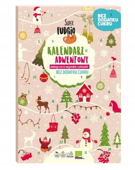 Adventní kalendář Kokosové čokolády Bio