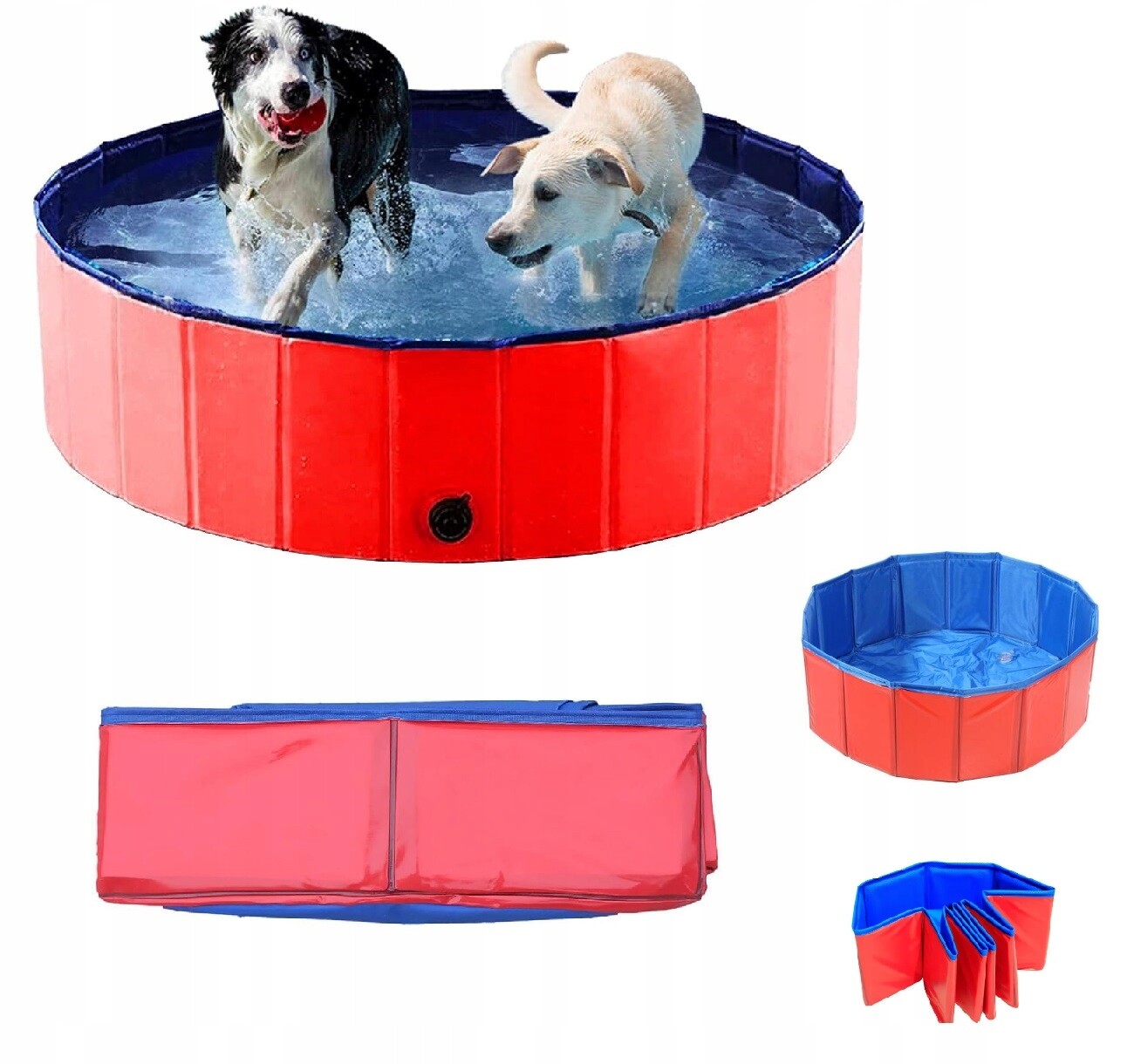 Skládací Bazének Pro Psa Pro Ochlazení Na Horko 80 CM