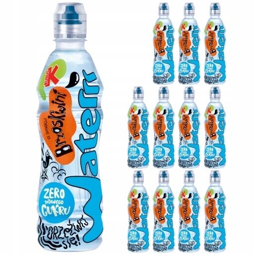 Nápoj Kubuś Waterrr s broskvovou příchutí 12 x 500 ml