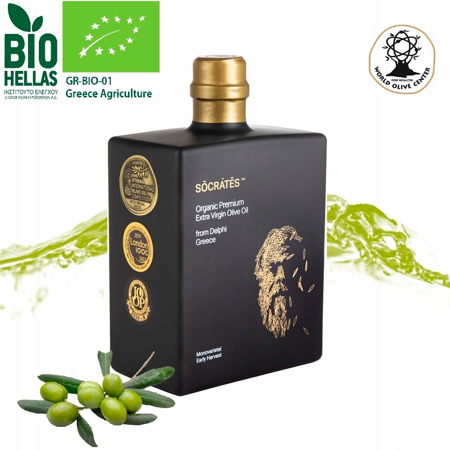 Bio Ultra Premium Extra panenský olej 500 ml Řecký olej z háje Unesco Medalistka