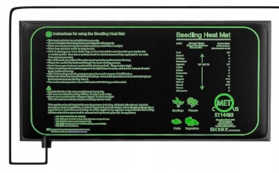 Topný Rohož Do Terária Rostlin Sazenice 50x25 cm