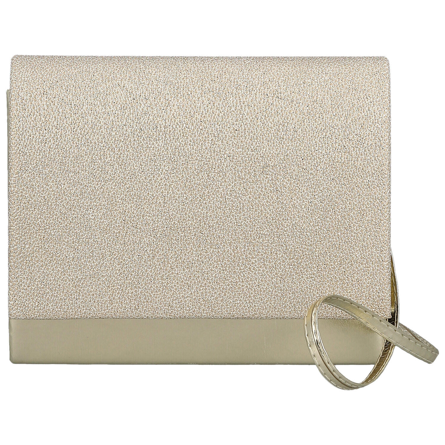 Módní dámská plesová kabelka Elvina, zlatá