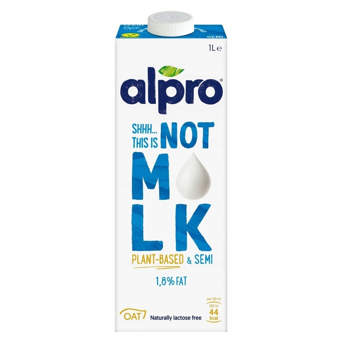 Alpro „to není mléko“ Ovesná náhražka mléka 1 l, 1,8 % tuku