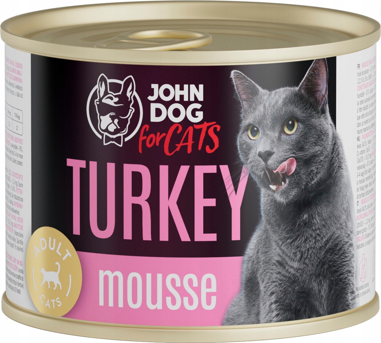 7X John Dog for Cats Mousse krůta pěna 200 g