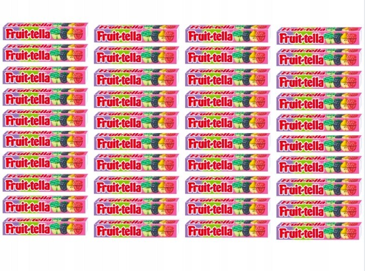 Fruittella Žvýkačka Ovocná zahrada 41g 40 ks