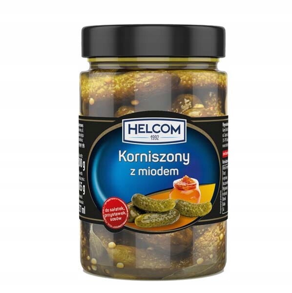 Helcom Kořeněné okurky s medem 372 ml
