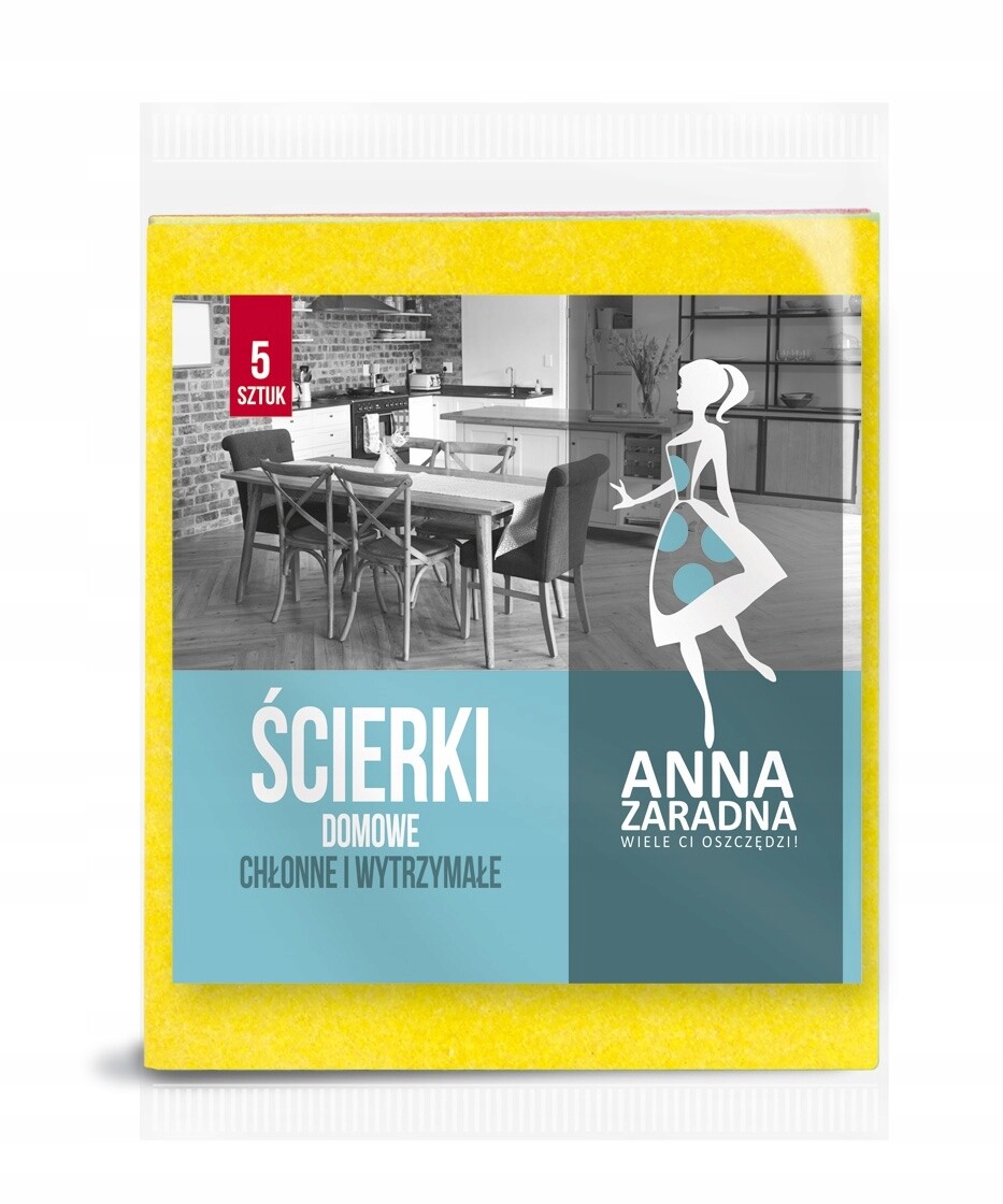 10X Anna Zaradna Domácí utěrky 5 ks
