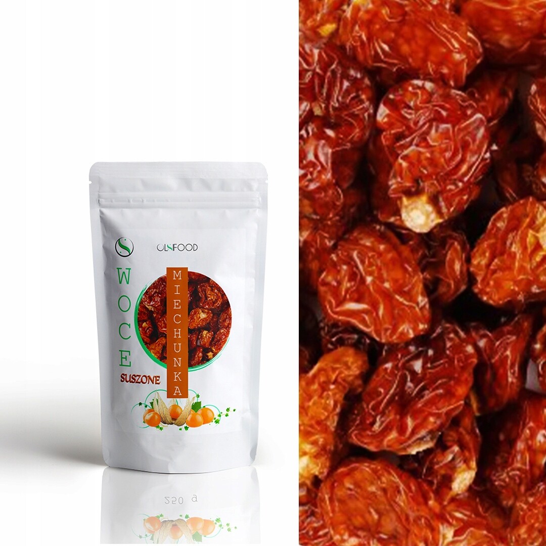 Mochyně Sušená 1kg Přírodní čerstvá velká Dried Physalis OlsiFood