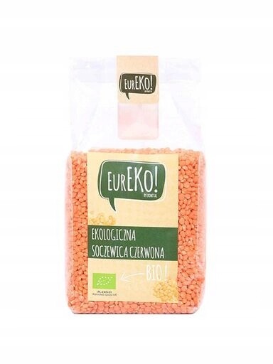 5 x Eureko Červená čočka Bio 400 g