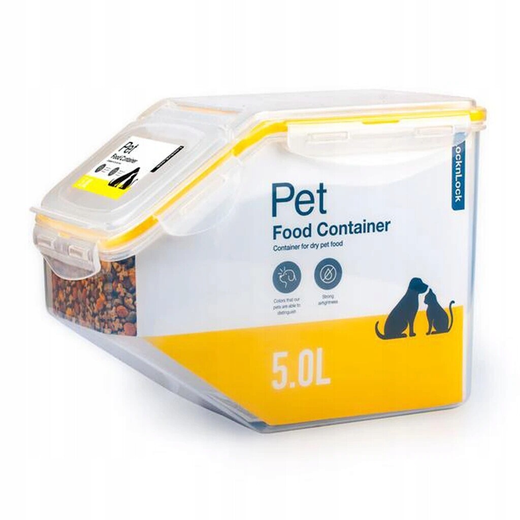 Dóza na granule Lock Pet 5l