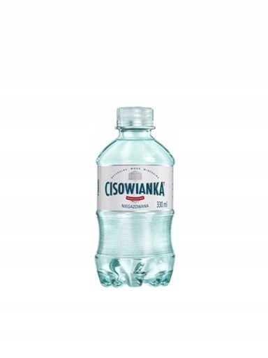 17 x Přírodní minerální voda Cisowianka Neperlivá 330 ml