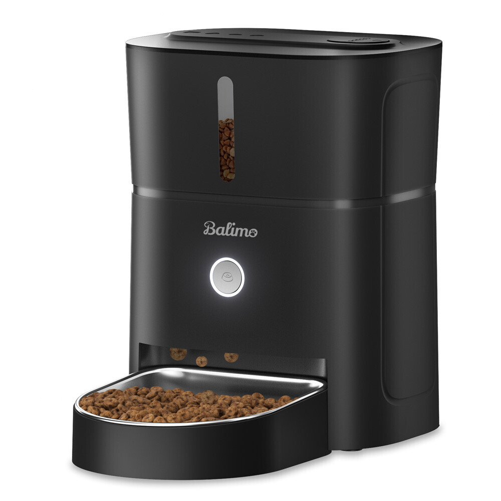 Zásobník na krmivo Balimo 1,6 kg 3 l automatický podavač krmiva pro psa kočku