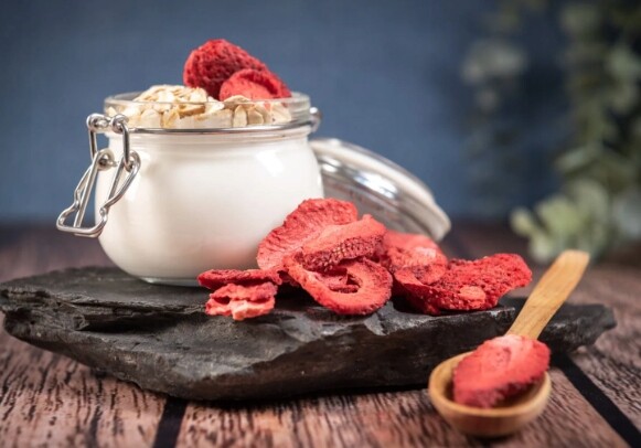 Lyofilizované Jahody Plátky 500g Premium