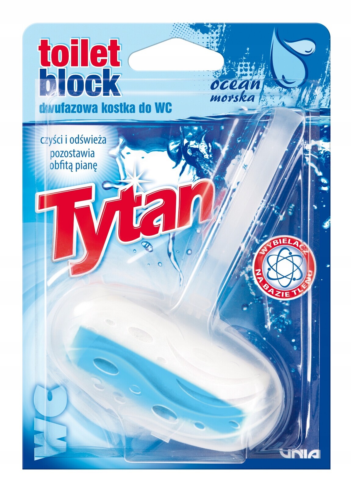17X Tytan, Dvoufázová Wc kostka oceán, 40 g