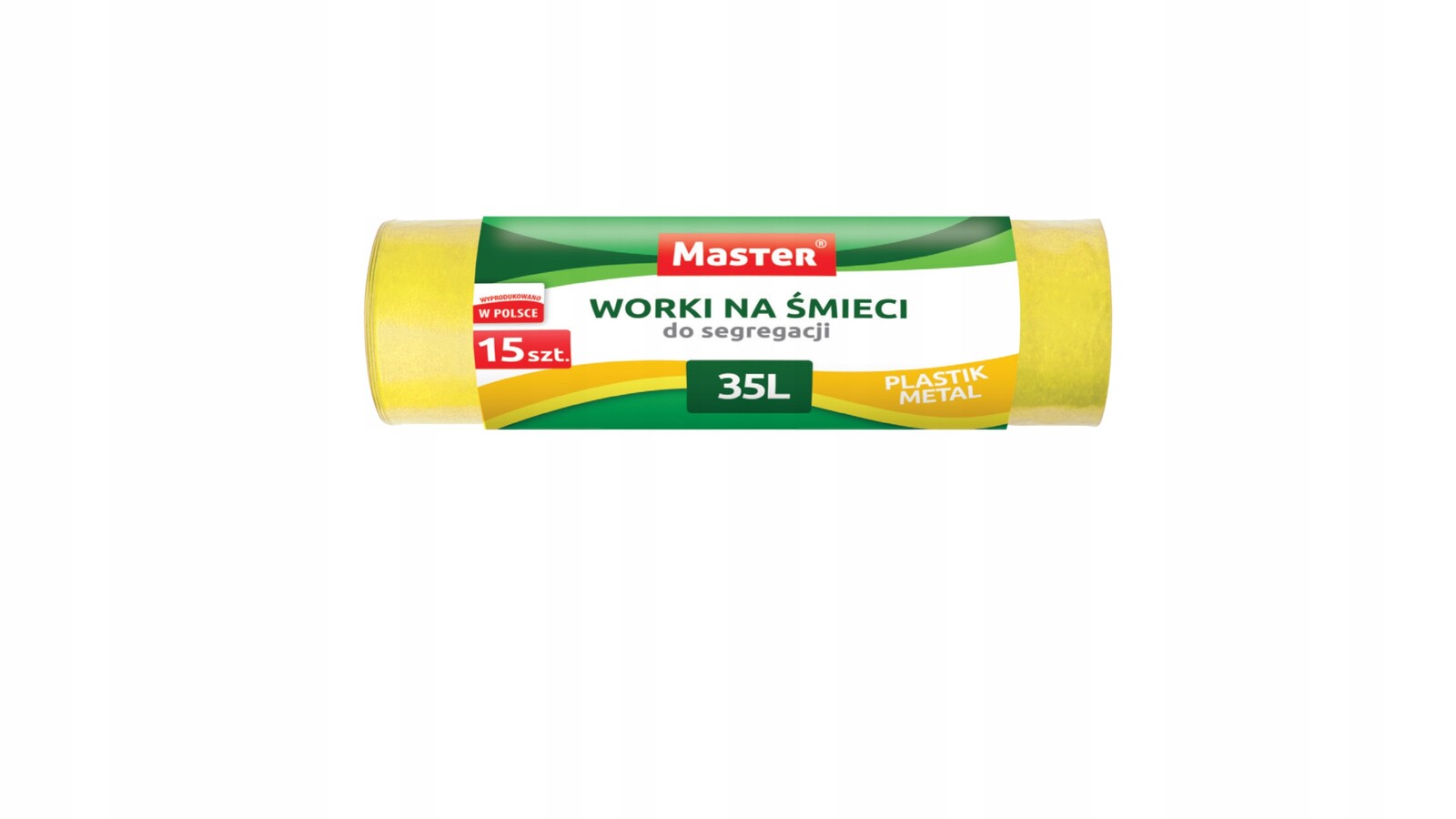 17X Master Pytle na odpadky žluté 35 l, A'15 Ldpe S221