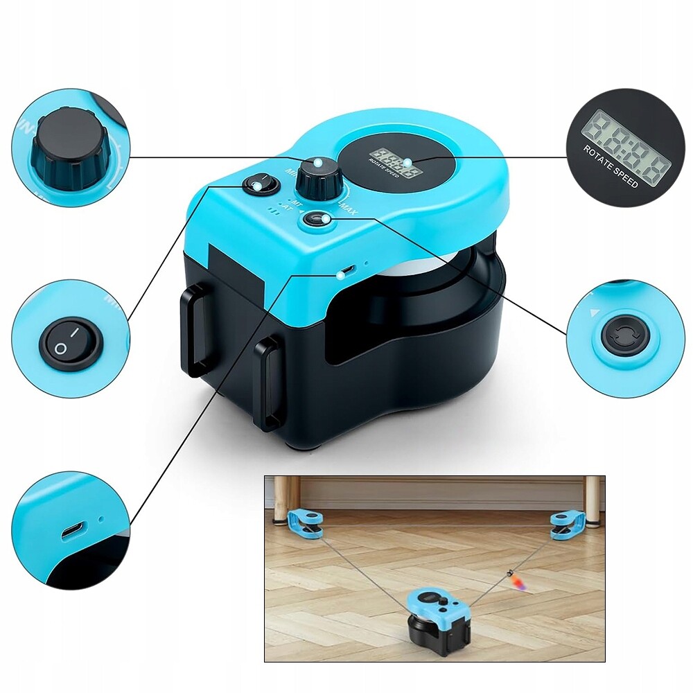 Dálkově Ovládaná Hračka Pro Kočky Interaktivní Pro Pohybový Trénink