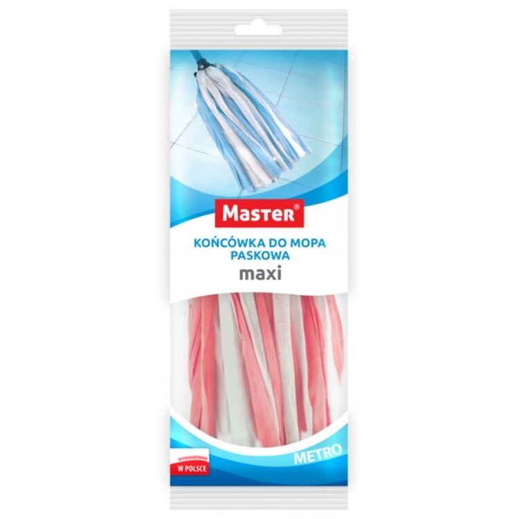 13X Master Metro Maxi Vložka Do Mopu Páskový hrot páskového mopu