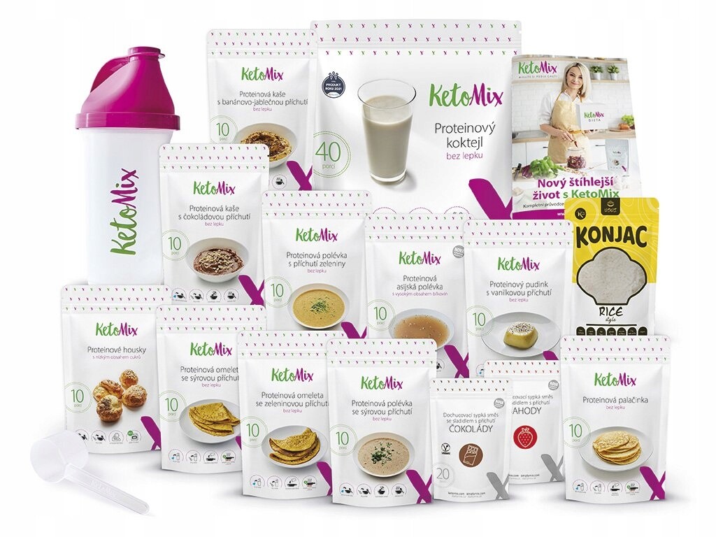 Balíček keto diety na 4 týdny pro ženy