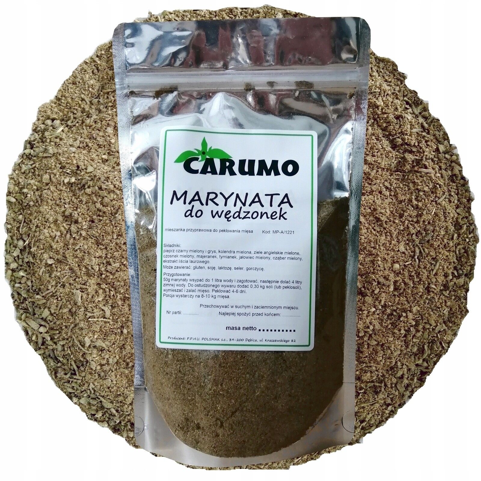 Carumo Koření na uzení masa, marináda 1 kg, ideální