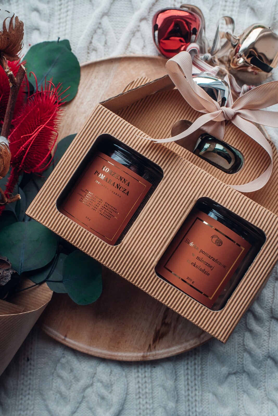 Dárková Sada Vánoční Duet – Oranžová