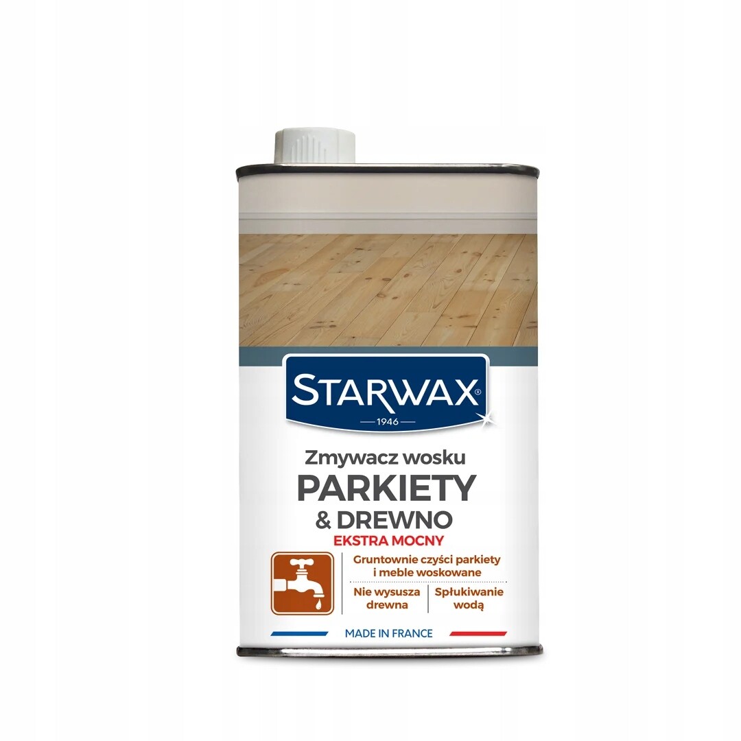 Odstraňovač vosku na dřevo Starwax, extra silný, 1 l, k čištění