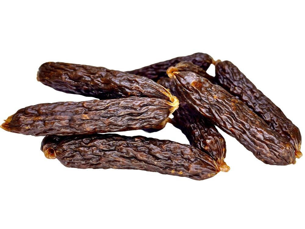 LK Baits Pet Sušené hovězí klobásky 90g