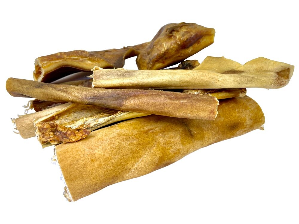 LK Baits Pet Sušená hovězí kůže řezaná - 100g