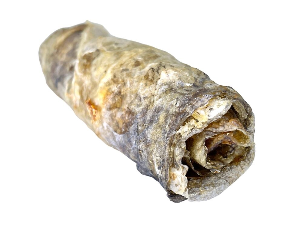 LK Baits Pet Luxusní rybí croissant z kůže okouníka 1ks