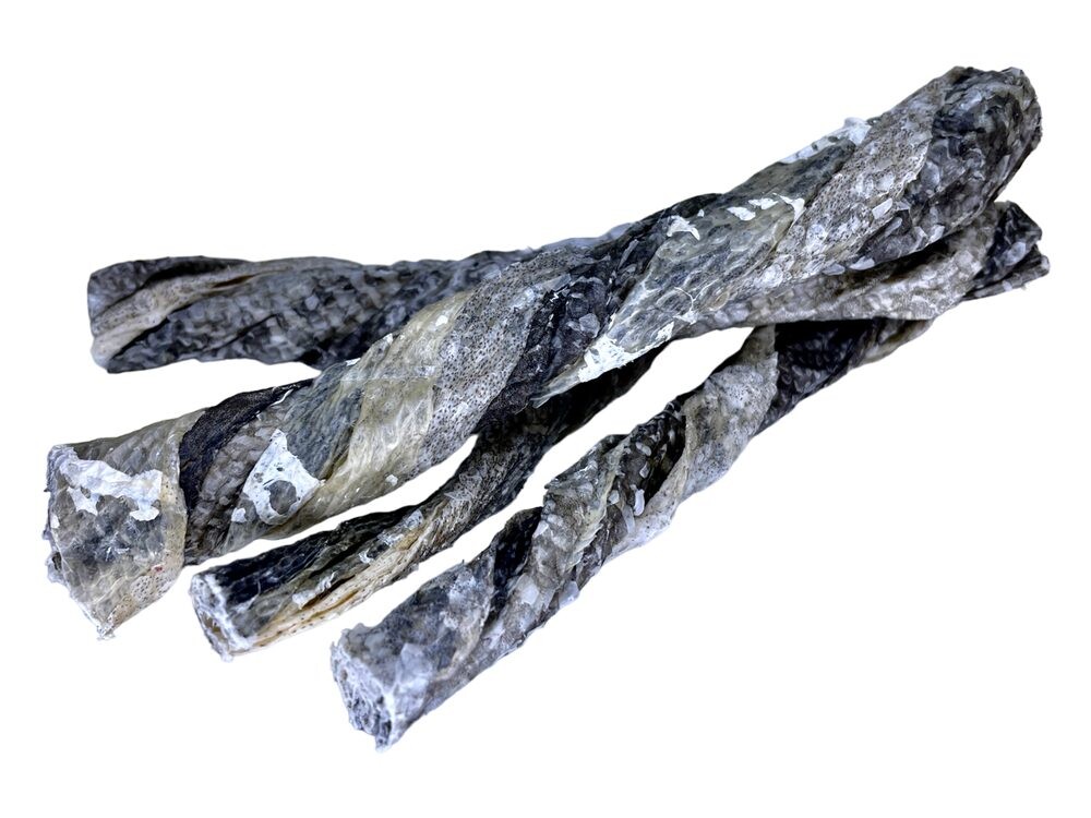 LK Baits Pet Luxusní rybí Twist z kůže tresky 40g