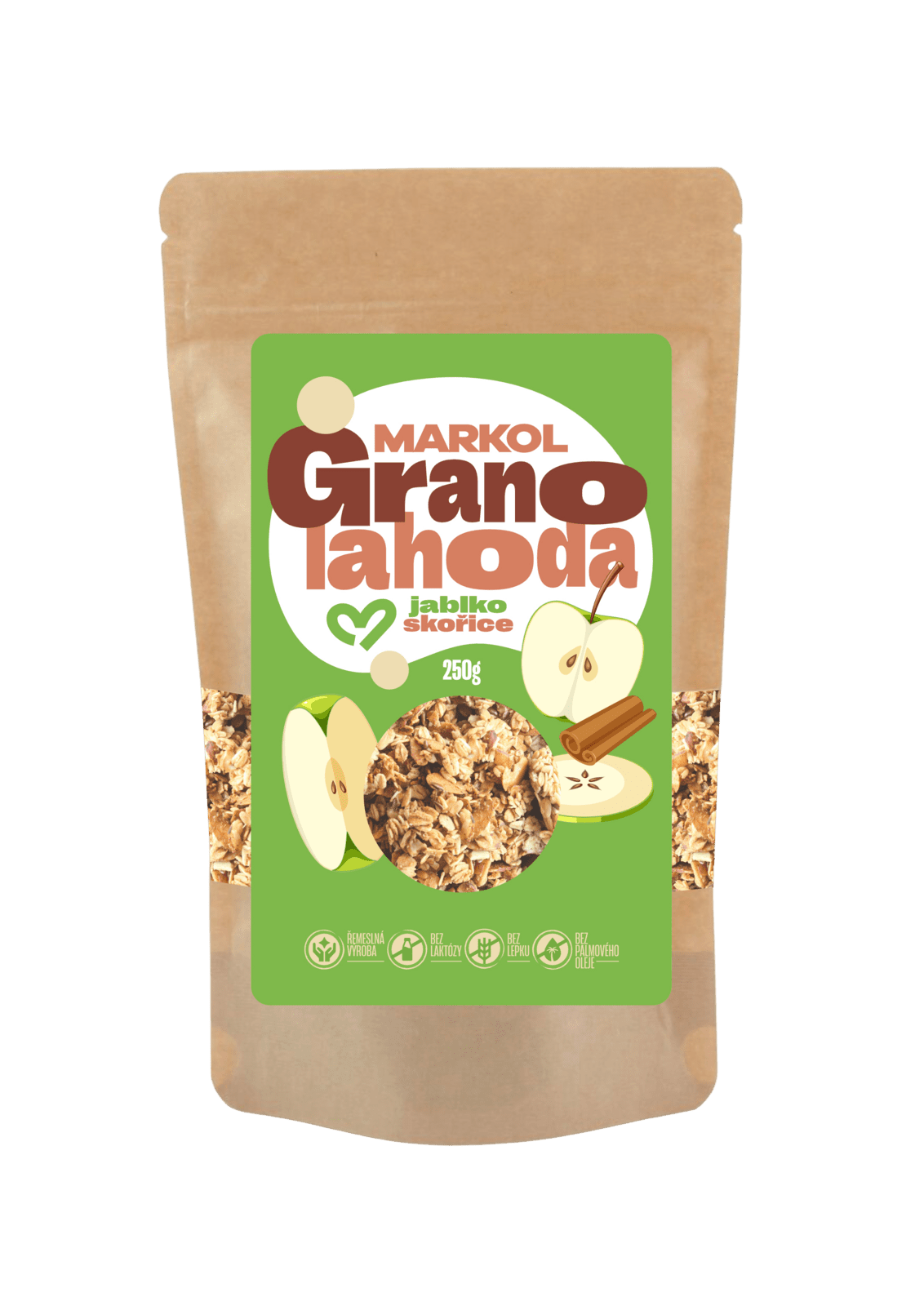MARKOL Granola jablko a skořice 250 g
