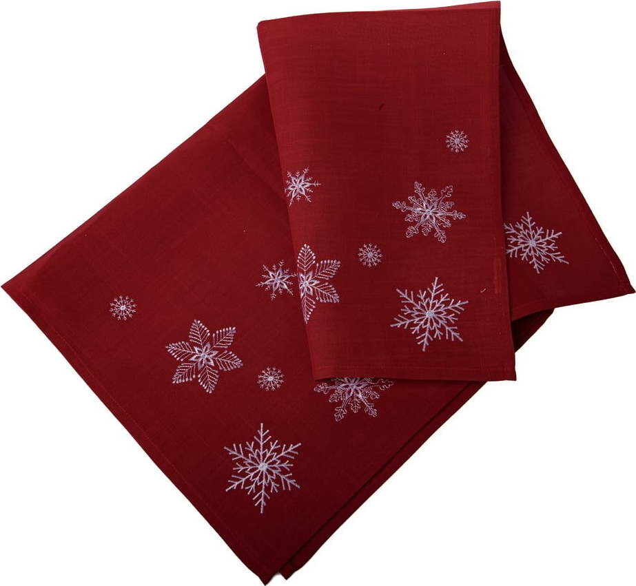 Ubrus s vánočním motivem 85x85 cm Crystalline – Dakls