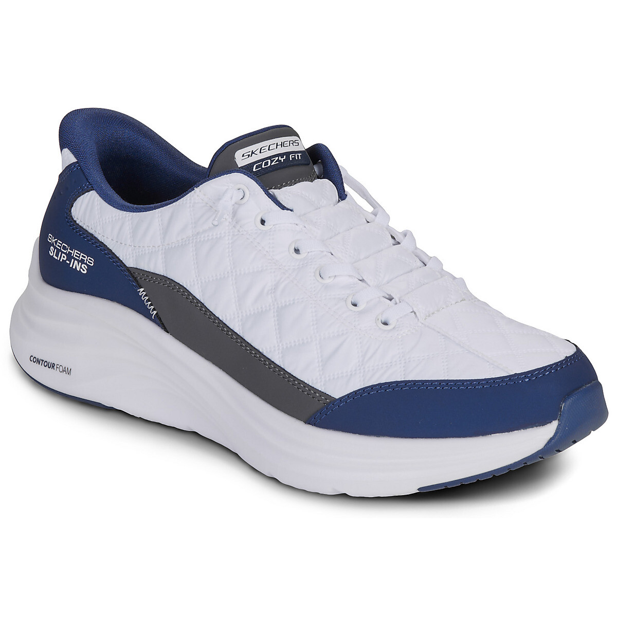 Skechers  CONTOUR FOAM COSY FIT SLIP-INS  Bílá